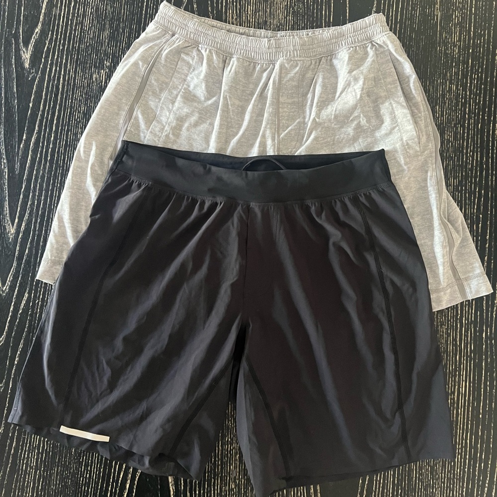 Men’s black and gray Lululemon Short bundle